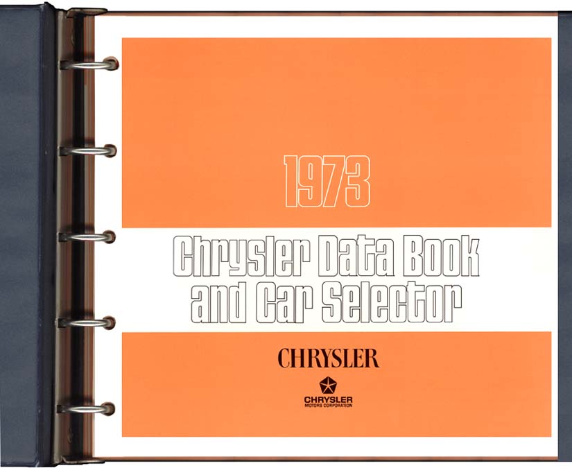 1973 Chrysler Data Book Page 29